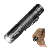 1 x RAW Customer Returns GEARLITE LED Flashlight Rechargeable, 2000 Lumen Extremely Bright Zoomable Flashlight with 5 Light Modes and Long Operating Time, IPX6 Waterproof Handheld Lamp for Camping, Hiking, Fishing - RRP €27.22