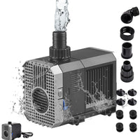 1 x RAW Customer Returns EXLECO Aquarium Aquarium Pump 3000L H 55Watt Submersible Pumps Water Pump Fountain Pump Eco Filter Pump Pond Pump Fountain Pump with 3M Cable CHJ-3000 - RRP €39.9