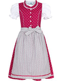 1 x RAW Customer Returns Isar-Trachten Children s Dirndl Julienne - Pink size 122 - RRP €53.2