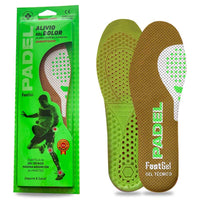 1 x RAW Customer Returns Footgel - Sports Gel Insoles for Padel, If you are a padel player, protect yourself from the risk of injuries, relieve pain in your feet, knees, lower back and get an advantage in matches. 39-42  - RRP €18.83