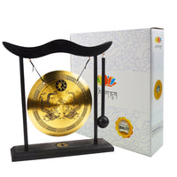 1 x RAW Customer Returns Gong with Mallet Portable Brass Gong Small Tamtam Gong H1303 - RRP €23.1