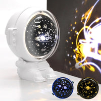 4 x Brand New Astronaut LED Galaxy Projector Starry Sky Night Light, Astronaut Projector with 3 Projection Themes, 8 Music and 4 Light Modes for Bedroom and Ceiling Projector Adults Gifts Christmas - RRP €81.6