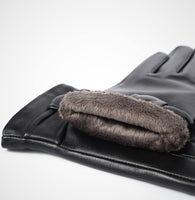 1 x Brand New YISEVEN Women s Winter Touchscreen Driving Leather Gloves Fleece Lined Bow Knot Real Soft Classic Elegant Dress Sheepskin Warm Long Gifts Black XL - RRP €30.25