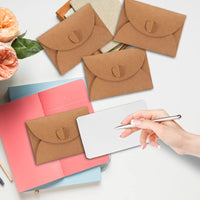 1 x Brand New 30 Pieces Kraft Paper Envelopes, Envelope Cards with 30 Blank Paper Cards, for Christmas, Thanksgiving, Wedding, Birthday - RRP €22.8