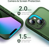 17 x Brand New Anqrp Zero Series for iPhone 12 Mini Case, Minimalist Translucent Matte Thin Protective Case, Military Shockproof Slim Phone Case for iPhone 12 Mini with Silicone 5.4 Inch, Dark Green - RRP €444.89