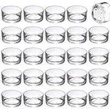 1 x RAW Customer Returns Tealight glasses set, 24-pack glass tealight holders, candle holder tealight made of clear glass, small candle holder, for romantic dinners, weddings, anniversaries, home, party decorations - RRP €20.16