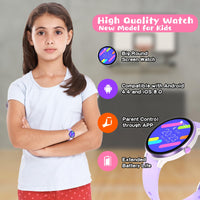 1 x RAW Customer Returns DIGEEHOT Children s Smartwatch, Fitness Bracelet Tracker Children, IP68 Waterproof Activity Tracker, 19 Sports Modes, Pedometer, Heart Rate Monitor, Gifts for Children and Teenagers Purple  - RRP €31.68