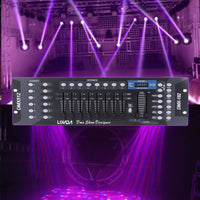 1 x RAW Customer Returns Lixada DMX Controller, Lixada DMX 512 Console, Control Panel 192 Channels for Stage Lamp, Moving Head, DJ, Club, Party - RRP €85.6