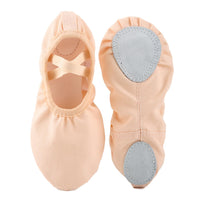 1 x RAW Customer Returns Rosefinch ballet shoes dance shoes for girls and women split leather sole canvas ballet slippers for children and adults ballerinas 35 - RRP €60.0