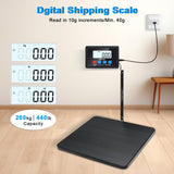 1 x RAW Customer Returns ACCT 440kg Digital Postal Scale, with Hold Function, Auto Shut-Off, for Parcel, Small Business, Luggage, Office - RRP €58.18