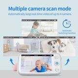 1 x RAW Customer Returns KAWA 2K Add-on Baby Camera, Compatible with S7 only, Video Baby Monitor with Camera, Wide Angle, 1000ft Range, 4X Zoom, 2-Way Audio S7-C Monitor Not Included  - RRP €70.58