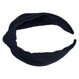 1 x Brand New VOCOSTE Knotted Headbands, Women s Hairband, Hairband for All Hair, Dark Blue - RRP €18.0