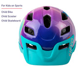 1 x RAW Customer Returns SIFVO bicycle helmet for children boys and girls 50-57cm, children s bicycle helmet with removable visor, children s helmet, multisport helmet, children, safe and comfortable, 5-14 years - RRP €34.7