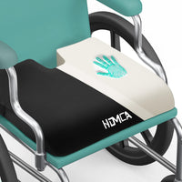 1 x RAW Customer Returns HOMCA Orthopedic Seat Cushion for Wheelchair, Ergonomic Memory Foam Coccyx Cushion for Hemorrhoids and Seat Comfort, Car and Office Chair Cushion 40 x 45 x 7.5cm - RRP €35.99