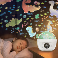 10 x Brand New Alarm clock children dinosaur alarm clock boys girls projector alarm clock with snooze function children s alarm clock digital with night light Christmas New Year s birthday school enrollment gift for children bedroom - RRP €145.1