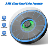 1 x RAW Customer Returns SZMP Solar Fountain for Outdoors 2024 Upgraded, 3.5W Solar Fountain for Outdoors with 8 DIY Spray Effects, Solar Pond Pump Solar Floating Fountain Pump for Garden, Bird Bath, Pond, Water Feature - RRP €18.68