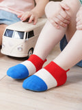 2 x Brand New Poqobog Baby Boys Stopper Socks Girls Socks Non-Slip Socks ABS Non-Slip Toddlers Children Non-Slip Socks Sports Socks Non-Slip 6-12 Months, Orange  - RRP €55.2