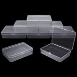 1 x RAW Customer Returns BELLE VOUS Organizer Boxes with Hinged Lid Pack of 24 Clear Plastic Storage Box - 11.5 x 8.5 x 2.8 cm - Boxes for Pills, Jewelry and Craft Supplies - RRP €29.45