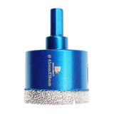 1 x RAW Customer Returns Diamond dry drill tile drill 45mm BRSCHNITT Diamond core bit - hole saw for ceramics, granite, porcelain, tiles, porcelain stoneware, masonry, marble. - RRP €18.19