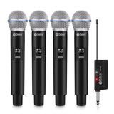 1 x RAW Customer Returns Debra Wireless Microphone, Wireless Dynamic Microphone with Rechargeable Receiver for Karaoke, PA System Mixer Amplifier, Wedding, DJ, Party, Speech, Church, 60m - RRP €93.96