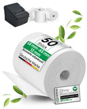 1 x RAW Customer Returns coreless - 50 thermal rolls 58mm x 65mm x 12mm without plastic core - roll of thermal paper - RRP €59.0