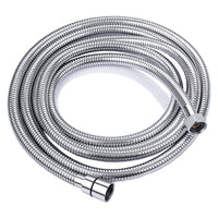 1 x RAW Customer Returns ONECE shower hose 3M stainless steel shower hose, anti-twist hand shower hose flexible shower head hose, universal replacement hose for hand shower shower system, chrome - RRP €16.99