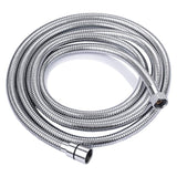 1 x RAW Customer Returns ONECE shower hose 3M stainless steel shower hose, anti-twist hand shower hose, flexible shower head hose, universal replacement hose for hand shower and shower system, chrome - RRP €16.99