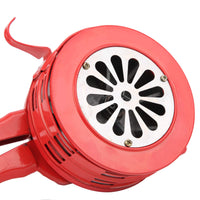 1 x RAW Customer Returns Rotating Siren 120DB, Portable Hand Crank Air Raid Siren Manually Operated Siren Hand Siren Horn, for Fire Alarm Home Hotel Gas Station Coast Guard - RRP €64.59