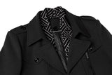 1 x RAW Customer Returns KTWOLEN Men s Winter Coat Business Wool Coat Warm Men s Coat Leisure Wool Winter Jacket with Scarf Insert Windproof Transition Coat Jacket, Black, XL - RRP €64.37