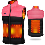 1 x RAW Customer Returns Tonfarb Women s Heated Vest, Heated Vest with 4 Heating Zones 3 Adjustable Temperatures for Outdoor Activities Battery Not Included  - RRP €59.99