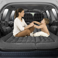 1 x RAW Customer Returns EAQ Car Mattress SUV Air Mattress Inflatable Camping Bed Combo for The Movable Car Back Seat Thicker Trunk Air Bed for Travel Camping Outdoor Activities - RRP €69.99