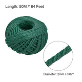 1 x Brand New sourcing map Jute Twine Cords DIY Replacement Accessories Dark Green - RRP €10.37