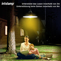 1 x RAW Customer Returns intelamp Solar Hanging Lamp, Solar Lamps for Outdoor Hanging with Remote Control, Solar Lamp Outdoor Waterproof Solar Hanging Lamps for Outdoor Garden Patio Balcony Gazebo IP65 Pack of 2  - RRP €50.34