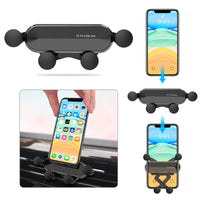 83 x Brand New Ossky Universal Auto Gravity Car Phone Holder, Ventilation Smartphone Holder Compatible with iPhone 12 Pro 11, Samsung S21, Huawei, Oneplus, Xiaomi and GPS - RRP €1092.28