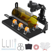 1 x RAW Customer Returns Glass Bottle Cutter Set, FIXM DIY Glass Cutter for Bottles with Adjustable Width, DIY Any Artwork with a Complete Set of Accessories - RRP €43.27