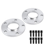 1 x RAW Customer Returns Wheel spacers, 12mm thick wheel spacers hub flange 5x120 PCD suitable for 1 2 3 4 5 6 7 series X1 X3 X4 car accessories with 10pcs screws - RRP €67.58