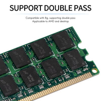 1 x RAW Customer Returns Geroosaty DDR2 4GB 800MHz PC2-6400 Memory RAM 240 Pin for AMD System, High Compatibility - RRP €21.6