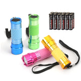 1 x RAW Customer Returns EverBrite Mini LED flashlight 4-piece. Small children s flashlight with 12 AAA batteries built-in, party bag gifts for children, hand lamp for emergency, outdoor, hiking, camping - RRP €14.1