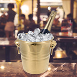 1 x Brand New Bar ICE Bucket Beer 5L Wine ICE Tub Golden Wine Bottle Cooling Chiller Bathtub Bucket Party ICE Container - RRP €33.85