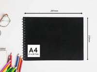 1 x RAW Customer Returns Artme A4 Sketchpad 30 Sheets 160gsm Spiral Bound Sketchbook - RRP €8.99