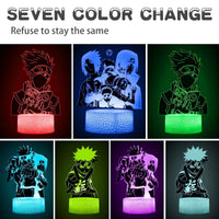 19 x Brand New Teliles 4 Patterns Anime Night Light 3d Illusion Toys For Children, 16 Changing Colors With Remote Control, Night Lamp For Kids, Birthday, Christmas Gifts, Bedroom Decoration - RRP €360.62