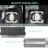 1 x RAW Customer Returns Thermalright Assassin X 120R SE V2 CPU Cooler, 4 6mm Heatpipes, 120mm PWM Quiet Fan CPU Air Cooler with S-FDB Bearing, AGHP Technology, for AMD AM4 AM5 Intel 1700 1150 1151 1200 AX120R SE V2  - RRP €19.1