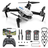 1 x RAW Customer Returns Wipkviey t6 drone with camera 1080P white fr - RRP €32.4