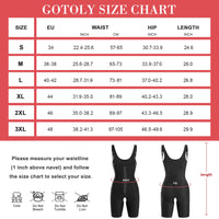 1 x RAW Customer Returns Gotoly Women s Body Shaper Slimming Underwear Corset Shapewear Bodysuit Flat Stomach Push Up Buttocks Body Shaper XL, Black  - RRP €30.73