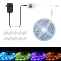 1 x RAW Customer Returns ALED LIGHT LED Strip 10M, RGB LED Strip 5050 SMD LED Tape, LED Light Strip Non-Waterproof with 44 Keys Remote Control 12V Power Supply for Home, Room, Party, Wedding, Decoration - RRP €17.14