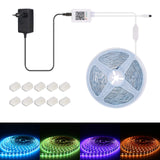 1 x RAW Customer Returns ALED LIGHT LED Strip 10M, RGB LED Strip 5050 SMD LED Tape, LED Light Strip Non-Waterproof with 44 Keys Remote Control 12V Power Supply for Home, Room, Party, Wedding, Decoration - RRP €17.14