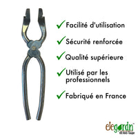 1 x RAW Customer Returns elegardn High quality mole pliers used by professional scavengers from France - RRP €15.14