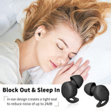 1 x RAW Customer Returns Damipow L29 Sleep Headphones Bluetooth Headphones in Ear with Noise Isolation, Mini Comfortable Wireless Earbuds with Microphone and Volume Control, Earbuds for Side Sleepers - Black 2024  - RRP €49.4