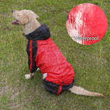 30 x Brand New Waterproof Dog Rain Coat, Waterproof Rain Jacket, Dog Safety Vest, Rain Protection for Large Medium Small Dogs, XS, Red - RRP €635.1