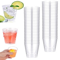 9 x Brand New JOKILY 50 pieces plastic shot glasses, 30 ml shot glasses, shot glasses, plastic cups, reusable, plastic shot glasses, party cups for birthdays, tastings, parties, weddings - RRP €69.12